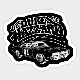 Dukes of Hazzard Locations Sticker